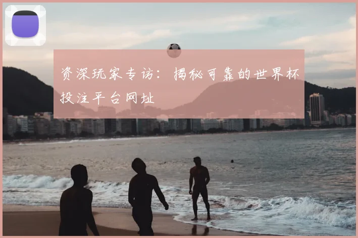 资深玩家专访：揭秘可靠的世界杯投注平台网址